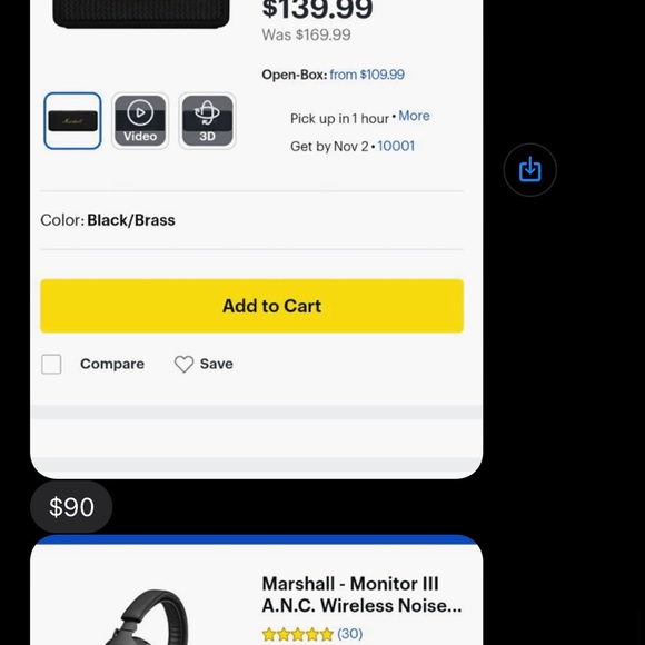 Headphones earbuds and portable speaker - Picture 2 of 5